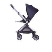 Best-seller, poussette pliable certifiée EN1888, 4 roues en PU, matériaux de qualité supérieure, poussette pour bébé de 0 à 3 ans, soucieuse de la santé