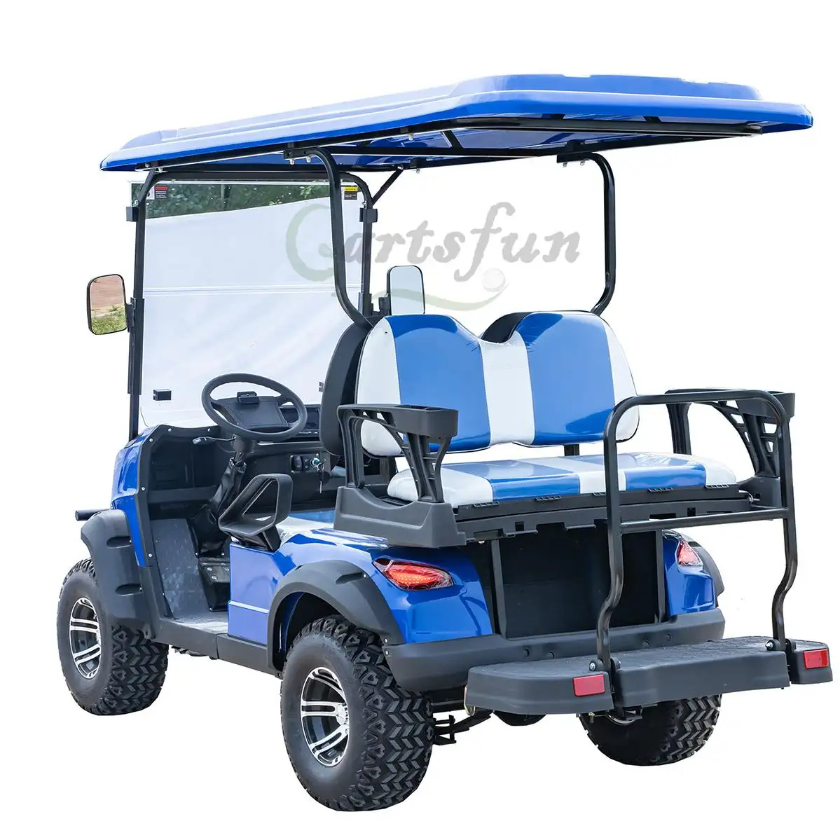 Giá rẻ điện prower 4 chỗ ngồi Xe golf tin tức chất lượng tốt 2 + 2 người Golf giỏ hàng cho Giá bán