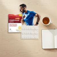 Patchs transdermiques OEM CoQ10 Plus, soutiennent le système immunitaire et l'énergie cellulaire
