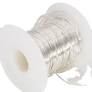 Wholesale Superior Quality Insulated Stranded Pure Silver Wire 99.99% 99.999% Purity Competitive Price