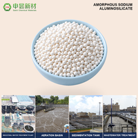 Adsorbant granulaire en aluminosilicate de sodium amorphe de qualité industrielle pour l'élimination et la purification des métaux lourds dans les eaux usées