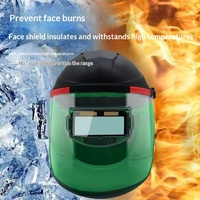 Máscara de Soldadura con Oscurecimiento Automático para Soldadura por Arco de Argón y Soldadura Eléctrica, Modelo HL-1220 de Material PC Desechable, Marca Shandong