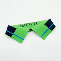 Coton écologique OEM/ODM Tricot Jacquard Col côtelé Accessoire de vêtement