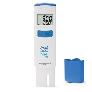 Medidor de TDS de Alto Rango Hanna HI983024 - Electrodo de Grafito ATC Impermeable con 1 Año de Garantía para Piscinas y Spas de Agua Salada - Product Image 1