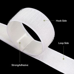 Bandes auto-agrippantes personnalisées de 140 mm avec adhésif puissant, ruban de fixation en nylon/polyester souple en rouleau - Product Image 2