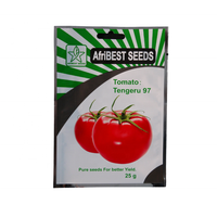 Sacs en plastique personnalisés scellés sur 3 côtés, 25g 50g, avec impression de logo, petits sacs aluminisés, emballage pour graines de tomates agricoles