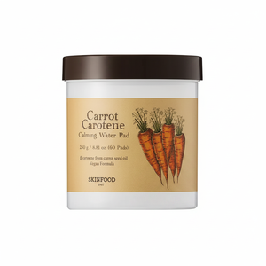 SKINFOOD High Quality Carrot Carotene Calming Water <b>Pad</b> 60P Set (+30P) Conditioner - Product Image 2