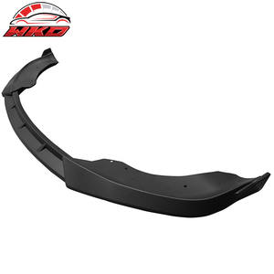 Pour Tesla Model S 2021-2025, style IK, lèvre de pare-chocs avant noir mat, spoiler PP, 3 pièces, kit carrosserie de haute qualité - Product Image 3