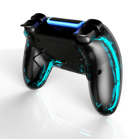Controlador inalámbrico Honcam Compatible para consola PS4 Slim Pro con Touch Pad Audio Gyro función de doble vibración