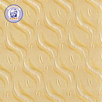 FUSHI Shaoxing Textile Viscose/Polyester Poids Moyen 190gsm Vertical Aveugle Tissu Tissé Rideau Matériel pour Windows