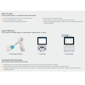 MNCHIP V5 Veteriner Otomatik Kimya Analizörü Veteriner Kliniği için Kuru Hematoloji Analizörü - Product Image 4