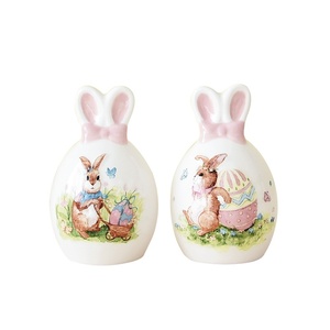 BONWILL Prévente – Saladier et poivrière décoratifs <span class=keywords><strong>lapin</strong></span> de Pâques mignon pour la maison - Product Image 5