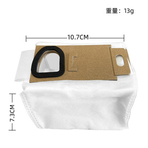 Filtre sac à poussière sans fil bâton aspirateur accessoires adaptés pour <span class=keywords><strong>Roborock</strong></span> <span class=keywords><strong>H6</strong></span> H7 pur aspirateur à main pièces - Product Image 2