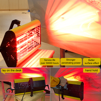 Lampe de séchage infrarouge 1200W OEM/ODM pour peinture, portable, pour réparation de bosses de carrosserie automobile, avec trépied