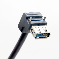 Câble d'extension de carte mère de haute qualité 20 broches 2 ports USB 3.0, câble de panneau frontal, câble combiné USB3.0 vers 20 broches/19 broches