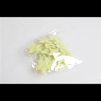 Autocollants muraux en PVC durables, adhésifs, imperméables, qui brillent dans le noir, étoiles, taille personnalisable, jaune vert, durée de lueur de 3 à 12 heures, cadeau artisanal