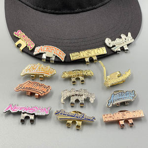 Kunshan Maßgefertigte Hutkrempe-Clips Großhandel Erstellen Sie Ihr Eigenes Design Individuelles Logo Hochwertige Metall-Golf-Hutclips - Product Image 4