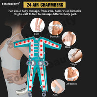 Appareil de pressothérapie et drainage lymphatique de haute qualité à double commande pour la perte de poids et le drainage lymphatique, idéal pour les spas