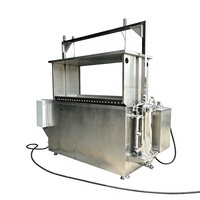 Machine de décapage de roues à réservoir d'acide pour prétraitement industriel Ailin CE, ligne de production de revêtement en poudre, moteur haute productivité