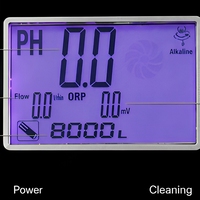 Ioniseur d'eau alcaline et acide EHM-849, modèle domestique de table, 11 plaques, écran LCD couleur 3,8 pouces, 110V 240V