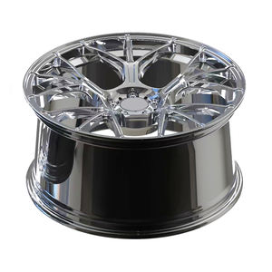 Ruedas de cancelación de ruido de aleación forjada pulida Nuevas recomendadas para usar con neumáticos silenciosos para Mercedes- 2018 S560 - Product Image 2