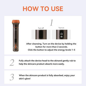 Rumay RBI-001 Elektrisches Hautpflege-Schönheitsgerät für Gesicht zur Faltenentfernung und Aufhellung mit Absorptionstherapie - Product Image 6