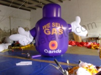 Bouteille de gaz gonflable de réservoir gonflable pour la publicité et la promotion