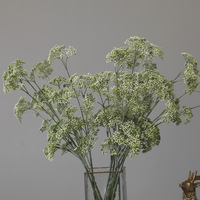 Vente en gros de fausses fleurs de verdure artificielle lilas haricot décorations pour la maison plantes de verdure en plastique