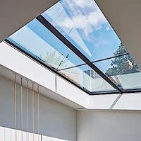 Projecteur de soleil en Aluminium, toit en verre trempé, à double panneau, pièces