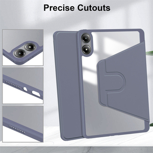 Con portalápices Girar Soporte Flip PU <span class=keywords><strong>Funda</strong></span> de tableta inteligente de cuero para <span class=keywords><strong>Xiaomi</strong></span> Pad 6S Pro 12,4 pulgadas - Product Image 3