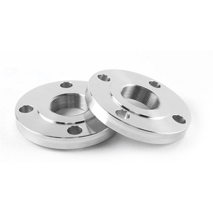 Thép không gỉ mù tấm ren dài hàn cổ mặt bích f317l f304 giá rẻ mặt bích Ống - Product Image 2