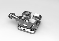 Bretelles orthodontiques Premium MIM Monoblock, Mini Low-Profile