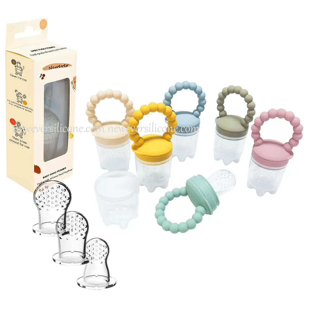 BPA Free Silicone per bambini ciuccio cibo fresco bocconcino alimentazione strumenti manichini succhiano frutta ciuccio