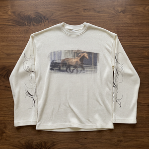 Camiseta Térmica Transpirable de Manga Larga para Hombre, 180g, Cuello Redondo, Diseño Casual, Corte Regular, 100% Algodón - Product Image 3