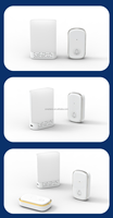 Système d'appel d'urgence sans fil pour personnes âgées Pager Home DC type C port AAA Battery Doorbell