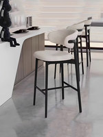 Chaises de bar en bois massif de designer italien, tabourets de comptoir modernes et minimalistes, tabourets de bar pour la maison, l'îlot de cuisine, le restaurant, le pub