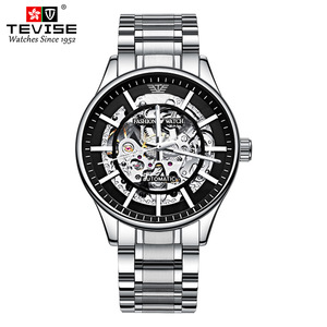 Design Clock Men Stainless Steel Wrist <b>Watches</b> Top Brand <b>Custom</b> <b>Logo</b> Luxury Mechanical <b>Automatic</b> <b>Watch</b> - Product Image 1