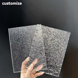 Tấm nhựa acrylic gợn sóng trong suốt 3-20mm có dịch vụ cắt, màu sắc và kích thước tùy chỉnh - Product Image 1
