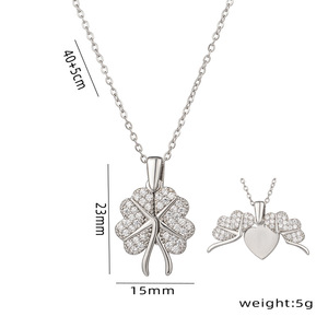 Collana Moda in Oro 18K, Collana in Acciaio Inossidabile con <span class=keywords><strong>Cuore</strong></span> Apribile e Chiudibile, Incisione Nome in Qualsiasi Carattere, Gioielli Raffinati per Donne - Product Image 6
