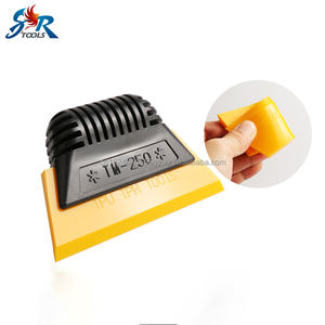 ممسحة تبو/جزء لكل نقطة للطاقة عالية الجودة مكشطة مطاطية مزدوجة الطبقة أداة تلوين نافذة السيارة مكشطة الفينيل أداة تغليف السيارة - Product Image 2