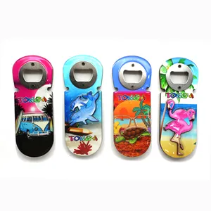 Creative Design Custom Logo Food shaped/Beer bottle shaped/Surfboar Shaped Sea Turtle wooden magnetic bottle opener