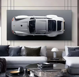 Décoration de maison moderne, peinture en porcelaine de luxe représentant des voitures de course, affiches de course, impressions, art mural de supercars, Cuadros - Product Image 6