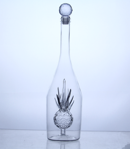 Vente flash : Carafe à whisky artisanale en verre d'agave pour la fête des pères - Product Image 3
