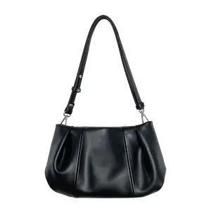 Bolso y bolso de moda para mujer, gran oferta, precio EXW a la moda, Canal plisado para axilas, bolso de hombro para mujer