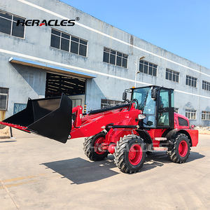 Harga pabrik CE standar/EPA4 4x4 "<span class=keywords><strong>Front</strong></span> <span class=keywords><strong>Loader</strong></span> Heracles H580 2,5 ton nilai beban pemuat roda untuk konstruksi dan Taman - Product Image 5