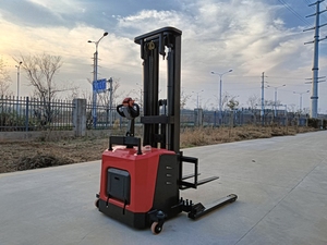 Đầy đủ điện <span class=keywords><strong>Pallet</strong></span> <span class=keywords><strong>Stacker</strong></span> 3ton cố định Chiều rộng chân có thể điều chỉnh chiều rộng chân xe nâng ổ đĩa thủy lực 1.5ton <span class=keywords><strong>5.5m</strong></span> 6M straddle chân - Product Image 6