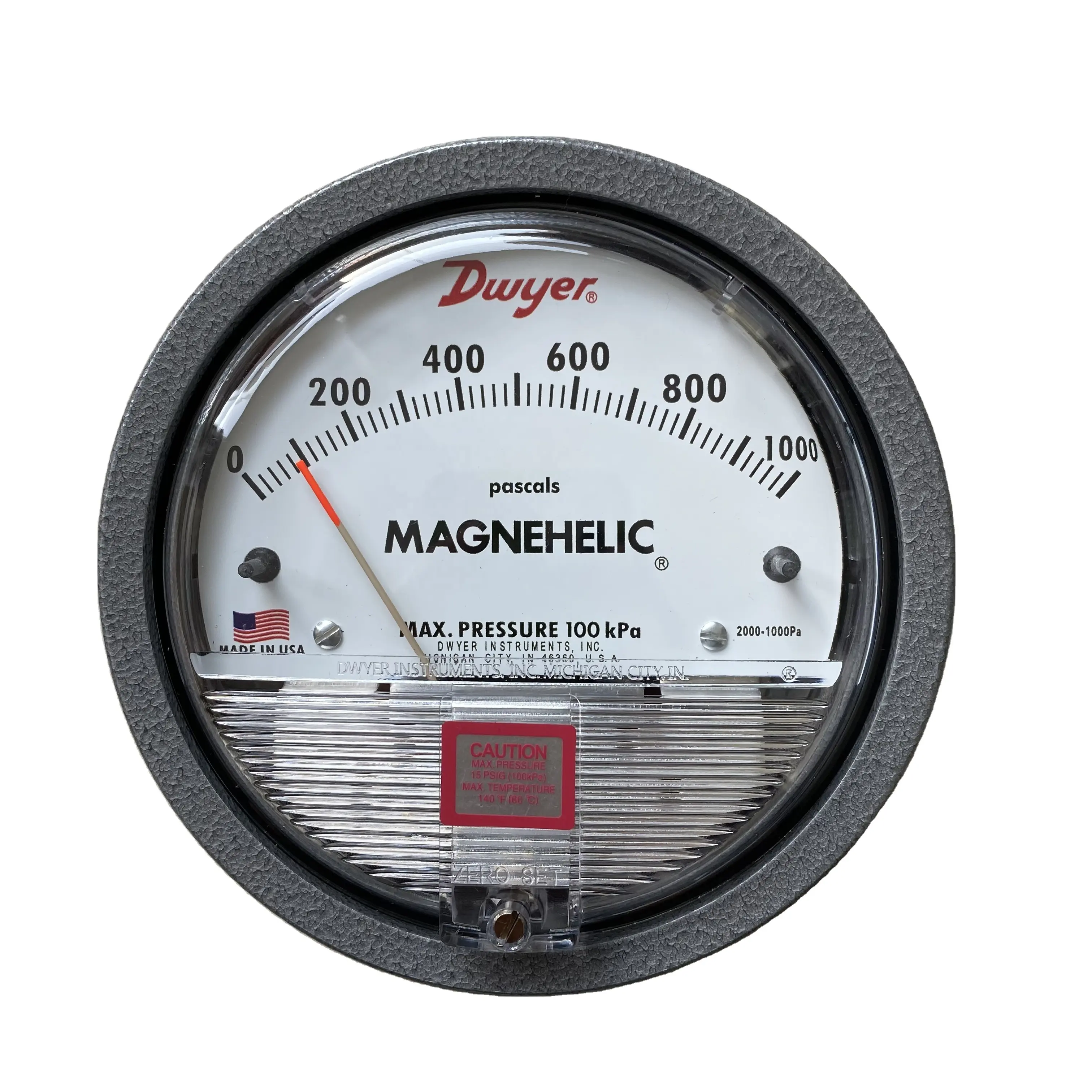 Dwyer Differential Pressure Gauge 2000-00 N Dwyer Magnehelic