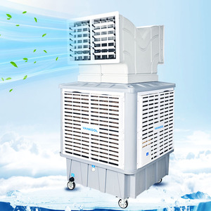 เครื่องทำความเย็นแบบระเหยน้ำสำหรับงานหนัก 25000 ลูกบาศก์เมตรต่อชั่วโมง แบบหกช่องลมออก ระบบเพลเทียร์ สำหรับอุตสาหกรรมในทะเลทราย เครื่องทำความเย็นแบบพกพาสำหรับทะเลทราย - Product Image 4