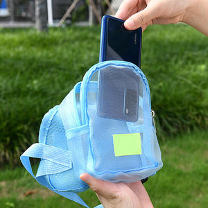 Sac à dos personnalisé pour animaux de compagnie, sac d'école en maille pour le voyage en plein air, mignon chat en peluche, sortie - Product Image 4