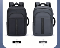 Sac à dos pour ordinateur portable imperméable personnalisé avec logo d'entreprise, grande capacité, durable, en nylon, avec port USB
